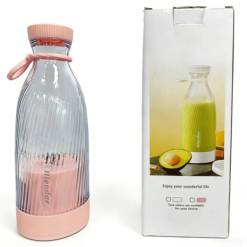 Food-grade 6-blade juicer - Portable fruit and vegetable home juicer - Eco-friendly fruit and vegetable mixing cup Peaceful Pleasures Health and Wellness