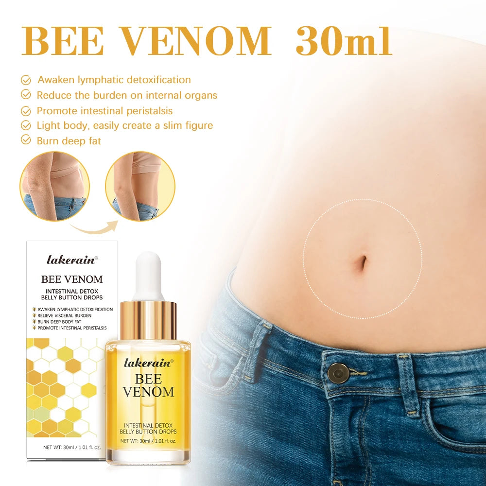 Lose Weight Bee Venom Oil Advanced Bee Venom Serum for All Skin Types Bee Venom Firming Oil Bee Venom Lymphatic Drainage Oil Peaceful Pleasures Health and Wellness