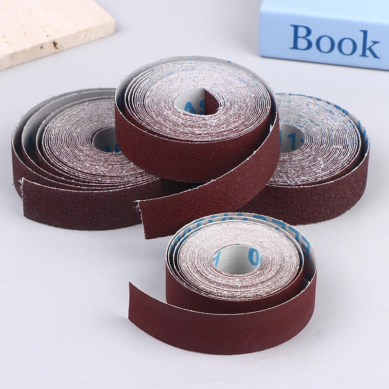 1 Inch Emery Cloth Rolls Continuous Sandpaper For Wood Sanding Metal Polishing Car Detailing Peaceful Pleasures Health and Wellness