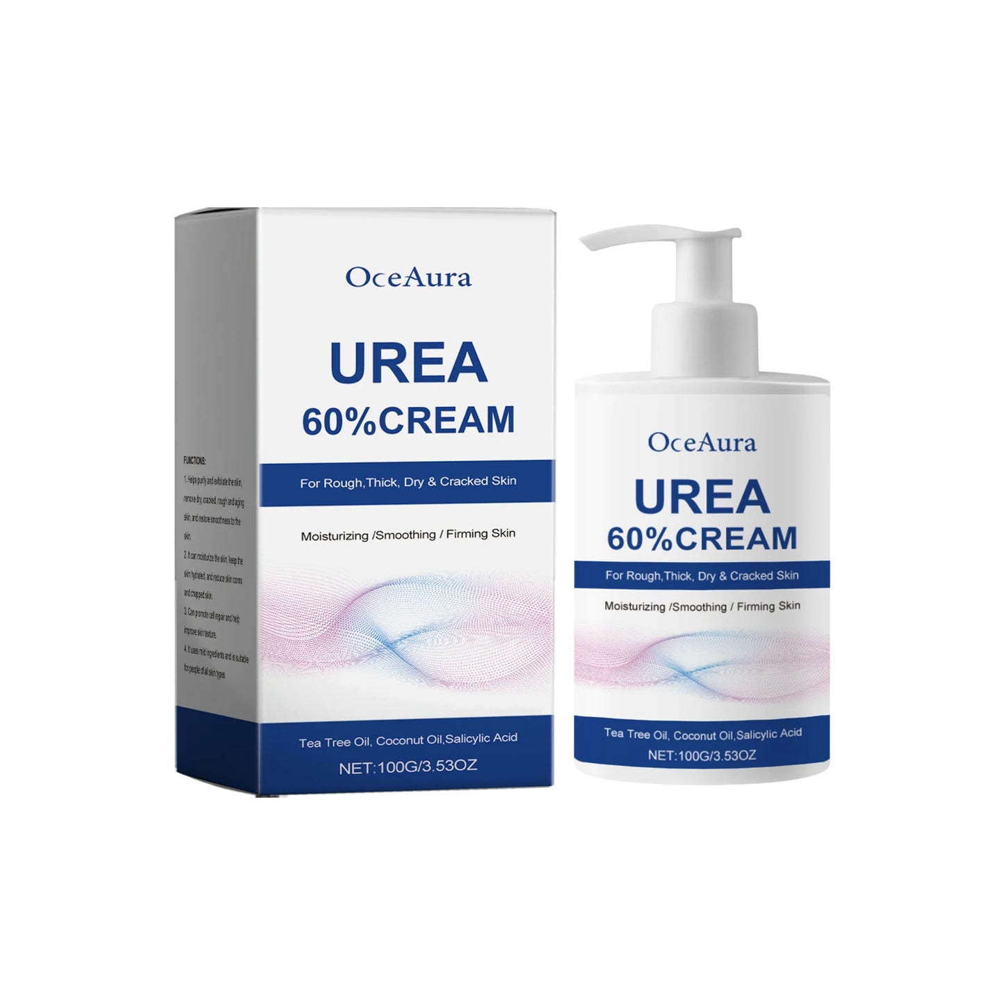 OceAura Urea Foot Cream – Dry & Cracked Heel Repair 100g