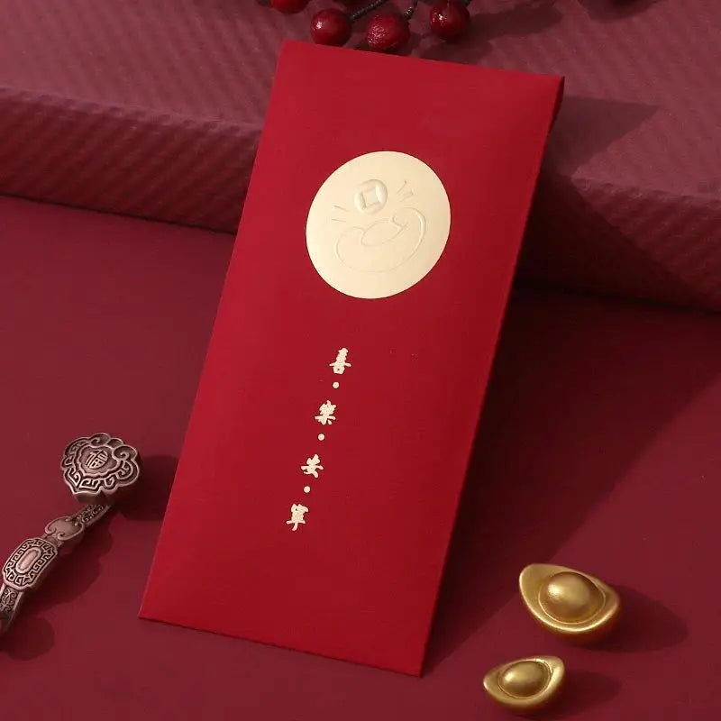 6-Pack Chinese New Year 2026 Lucky Red Envelopes – Year of Horse