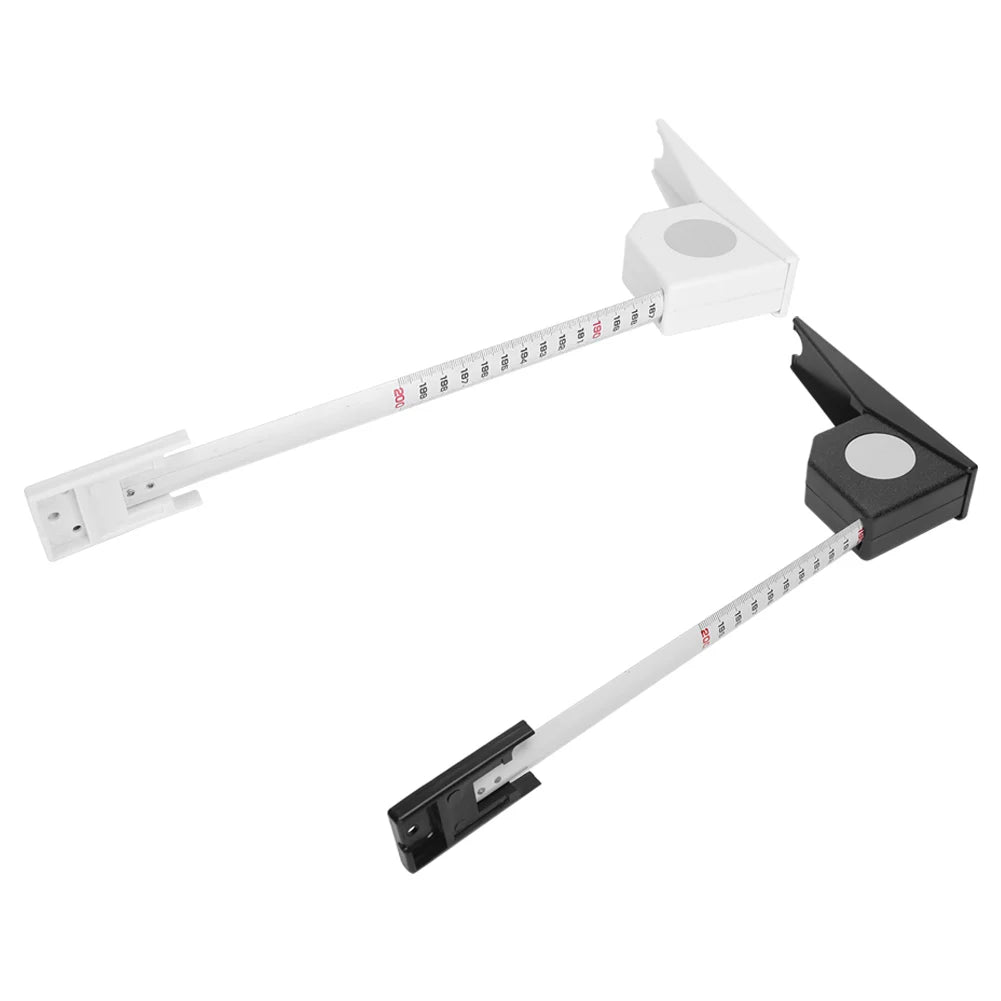 Retractable Measure Tool 2 Meters Height Stature Meter Retractable Measuring Tape Ruler Metal Measuring Tool Measuring Ruler Peaceful Pleasures Health and Wellness