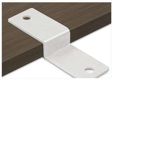 Stainless Steel Angle Corner Brackets Connector Z-shaped Joint Peaceful Pleasures Health and Wellness