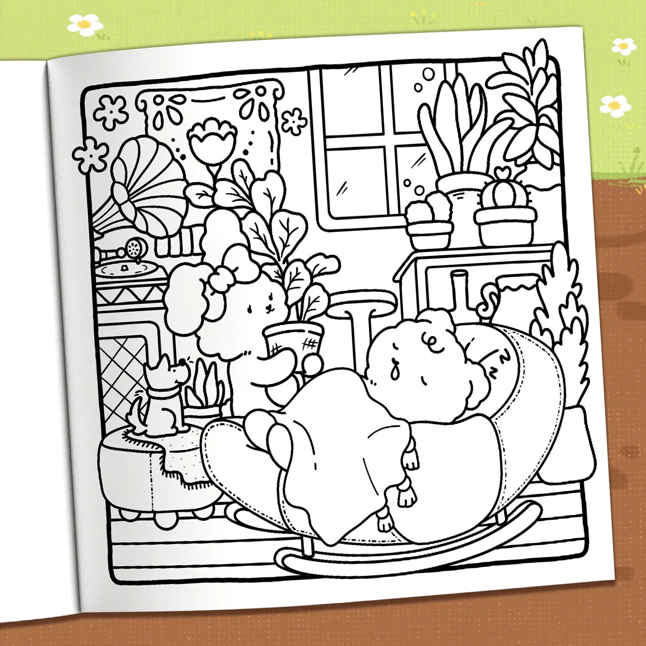 Adult Coloring Book Valentine Christmas Birthday Idea Drawing