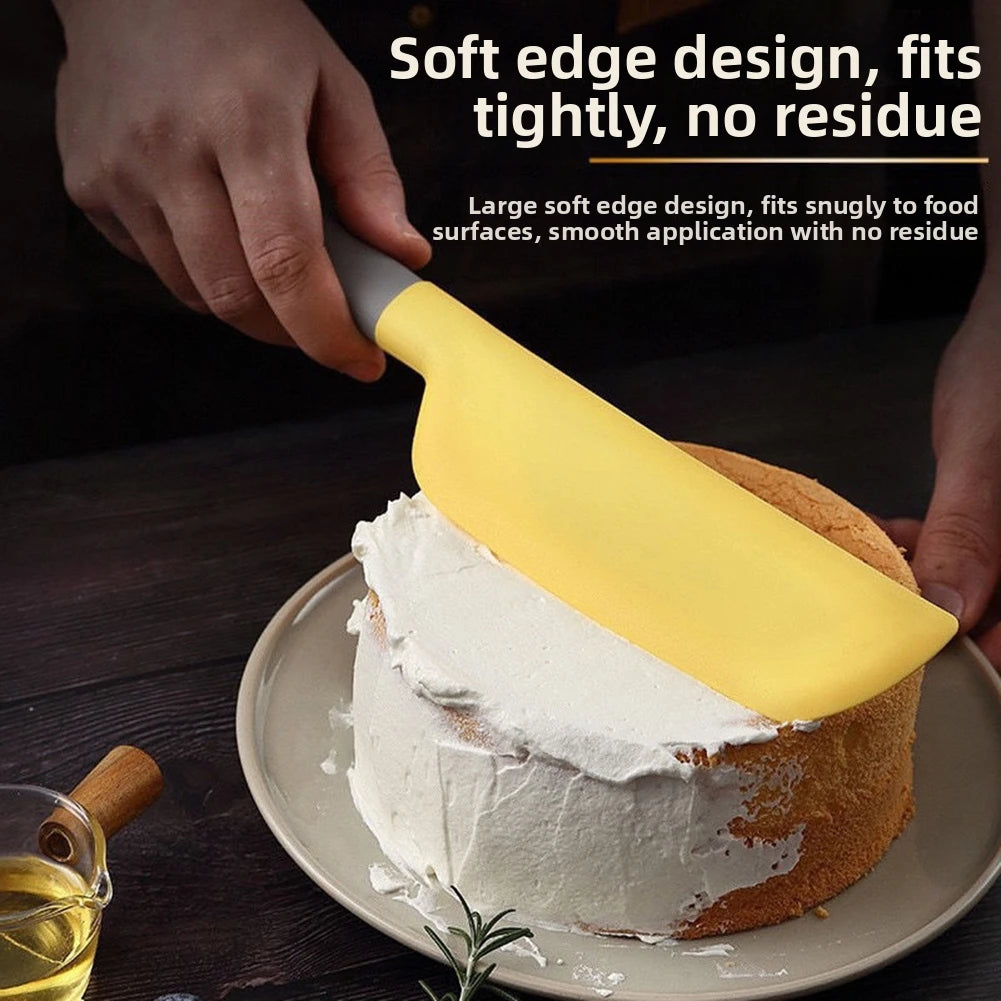 Food Grade Silicone Spatula – Heat Resistant Baking Scraper Silicone Baking Spatula Peaceful Pleasures Health and Wellness