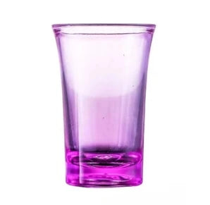 Plastic Bullet Shot Glasses Set | Party & Bar Drinkware 1-4 Pcs