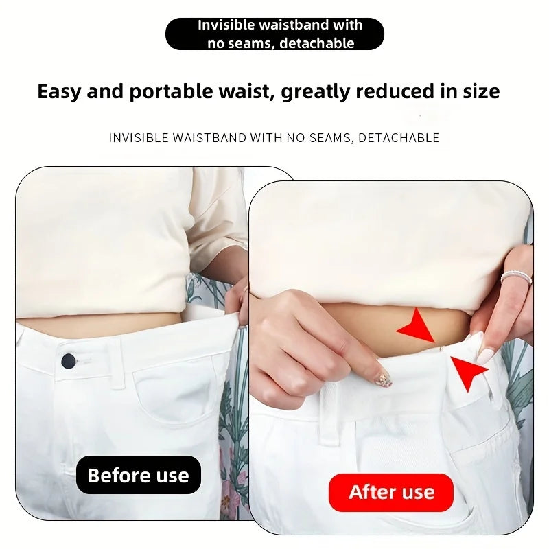 Pants Invisible Waist Metal Fixing Clip Jeans Circumference Large