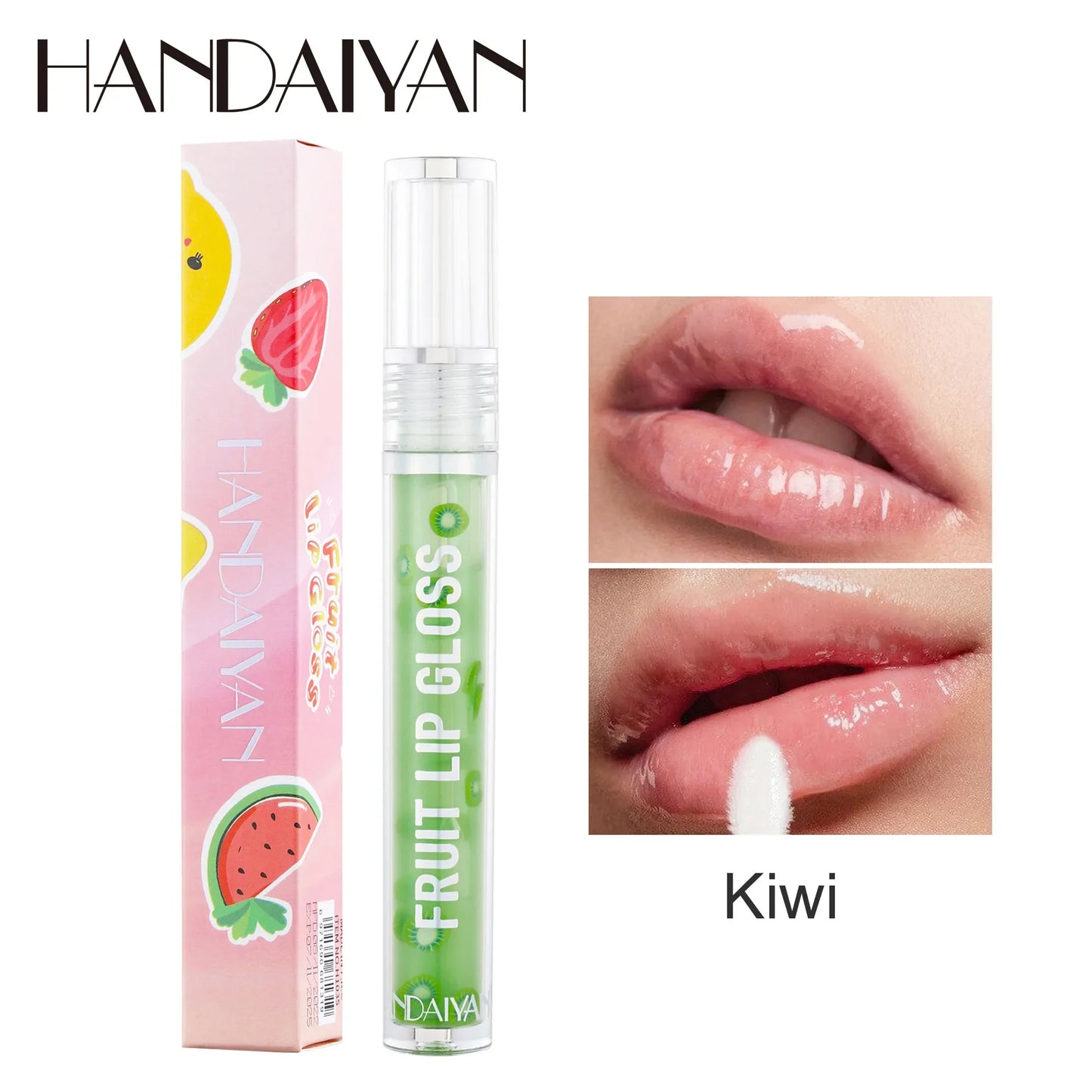 Handaiyan Fruity Lip Oil – Glossy Mirror Hydrating Lip Gloss