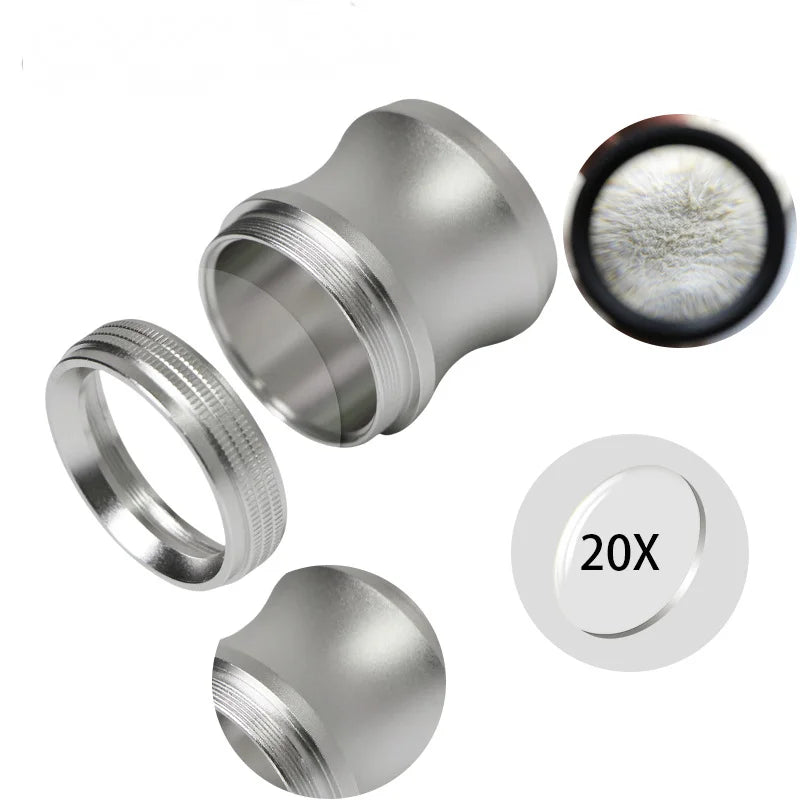 Handheld Cylindrical Magnifying Glass Underestimates Pigeon Eye Buddha Brand 20 Times Jewelry Diamond Magnifying Glass Peaceful Pleasures Health and Wellness