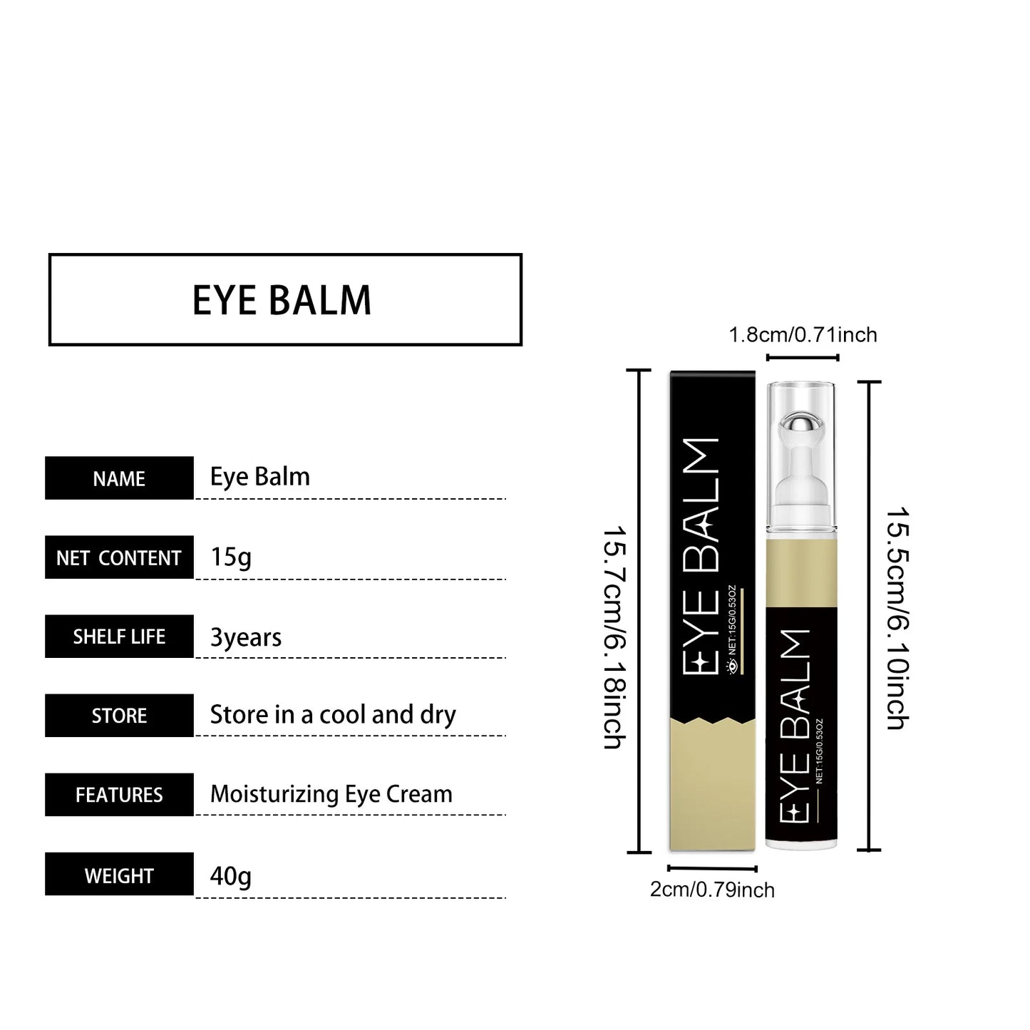 Retinol Skincare Set – Anti-Wrinkle Cream, Serum & Eye Balm