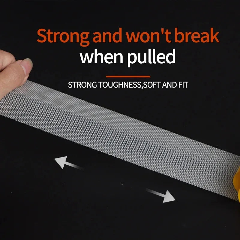 10m Double-Sided Adhesive Mesh Tape – Carpet & DIY Heavy Duty