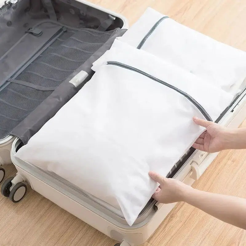 Laundry Bags Printing Fine Mesh Clothing Care and Washing Bag Set Large Mesh Bra Washing Clothes Net Bag Peaceful Pleasures Health and Wellness