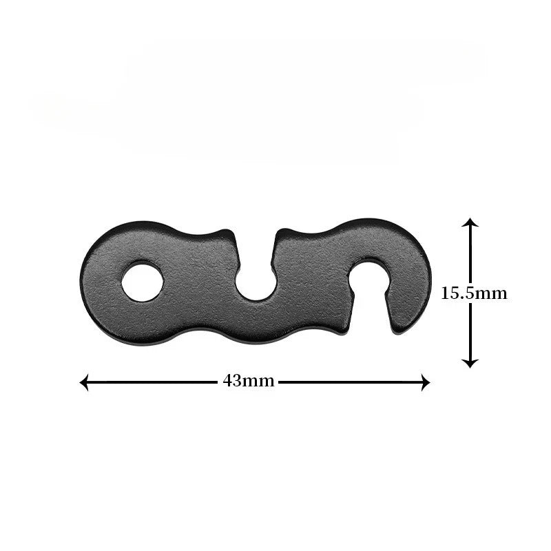 Adjustable Tent Rope Tensioner | Aluminum Guy Line Adjuster