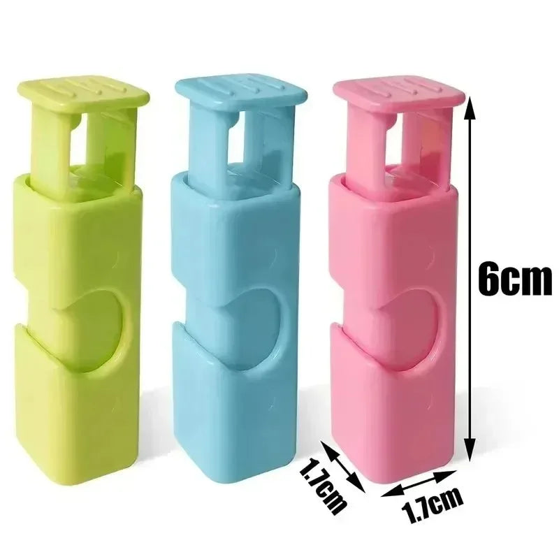 12-Piece Reusable Bag Clips Set – Squeeze Spring Clips for Bread, Snacks & Food Storage