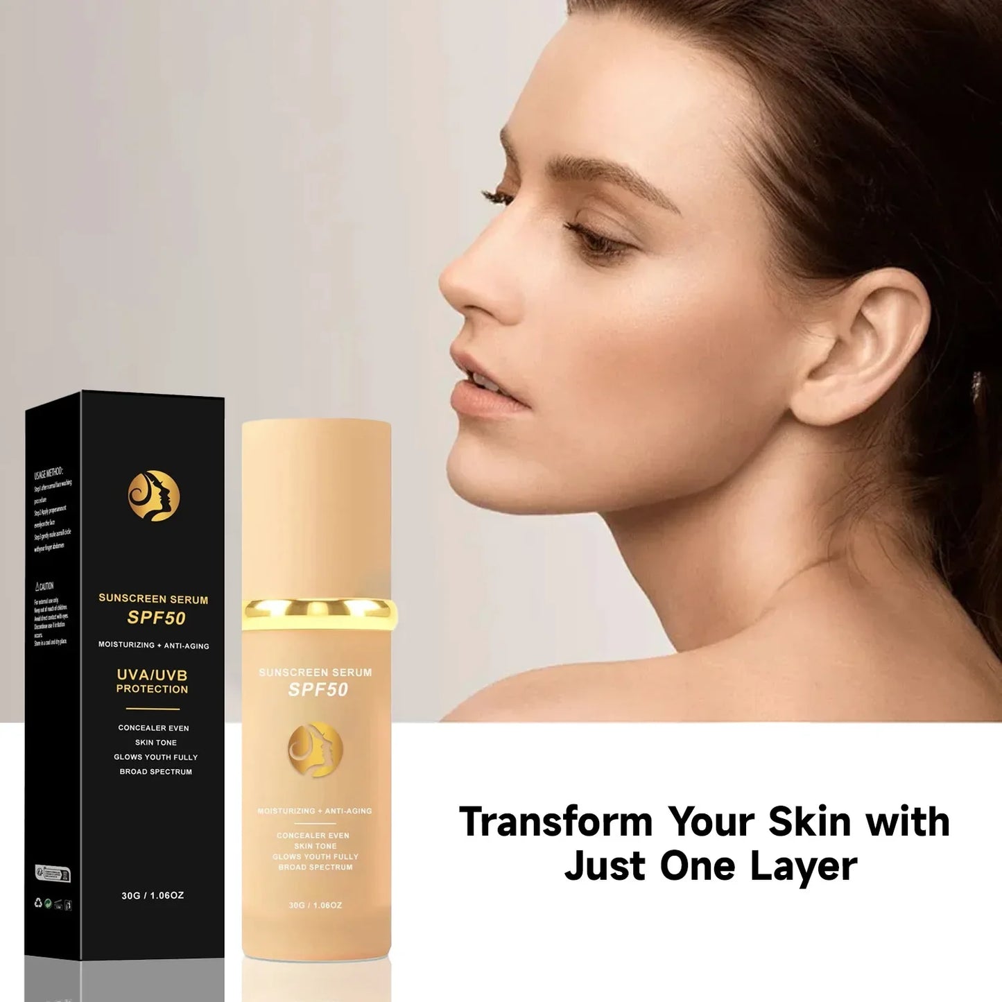 Page Vine 4-in-1 Foundation SPF 50 – Full Coverage Serum