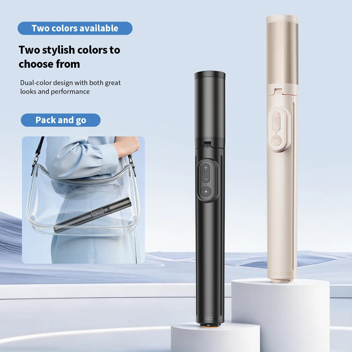 1.7M Portable Selfie Stick Tripod with Auto-Open Mechanism, Bluetooth Remote Control, Extendable Phone Holder for iPhone Android Peaceful Pleasures Health and Wellness random color