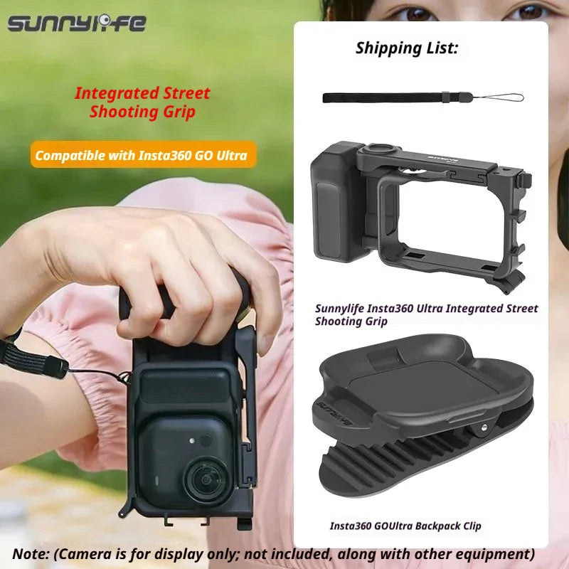 Sunnylife Street Photography Grip for Insta360 GO Ultra