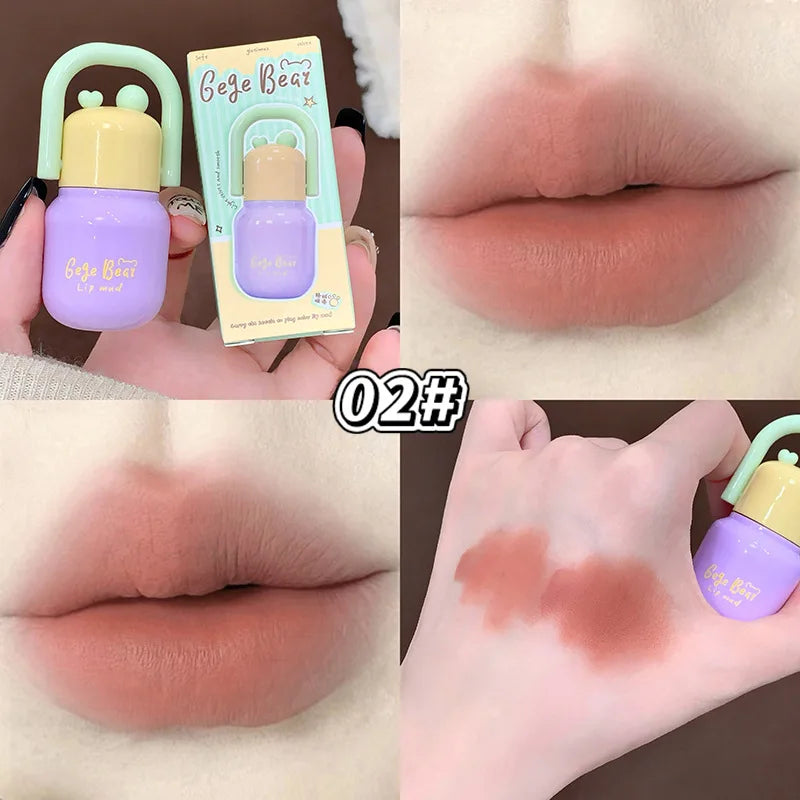 Matte Velvet Mousse Lip Gloss | 6 Colors | K-Beauty Lipstick