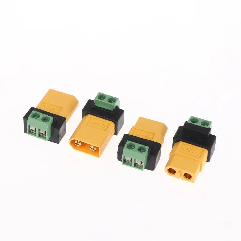 Solderless XT60 to 2-Pin Adapter for Drone & Balance Charger