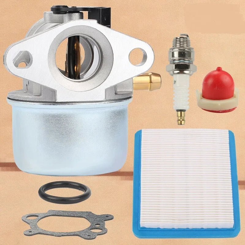 Carburetor Kit For Briggs&Stratton 6150 4-7 HP 650 Serie Troy Bilt 6.5HP Artisan Craftsman 625 Mower 22" Weeder Bailitong 650 Peaceful Pleasures Health and Wellness