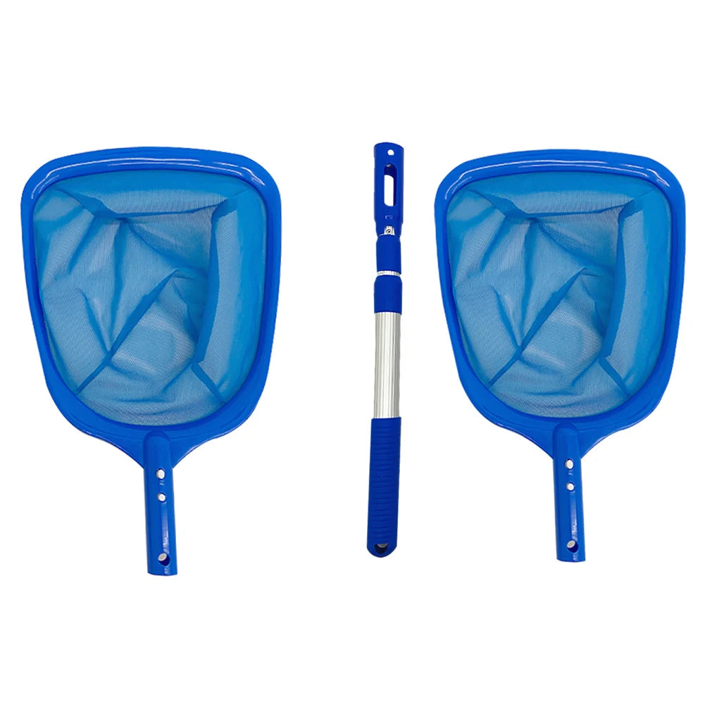Pool Skimmer Net with Telescopic Rod – Leaf & Debris Catcher Peaceful Pleasures Health and Wellness