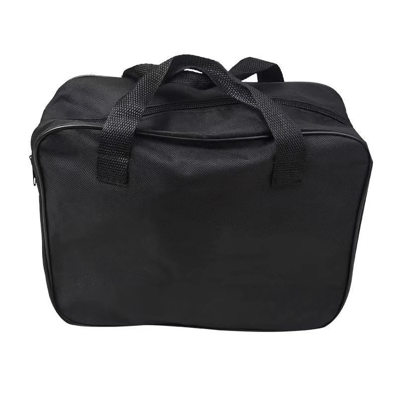 Car Air Compressor Pump Automotive Tool Black Organizer Bag Storage Handbag Peaceful Pleasures Health and Wellness