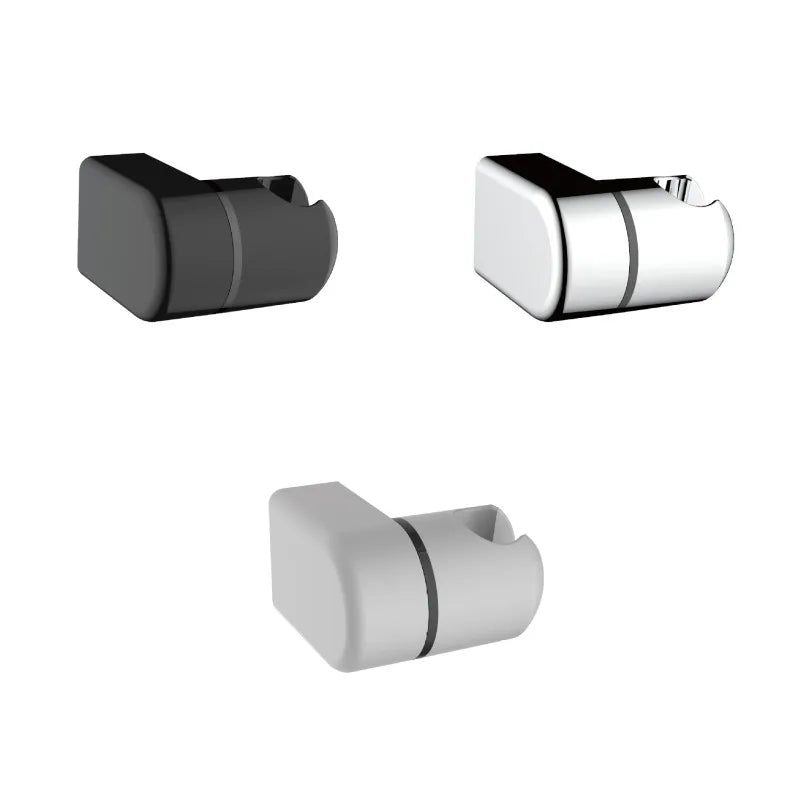 Adjustable Hand Shower Head Holder | Chrome Wall Bracket