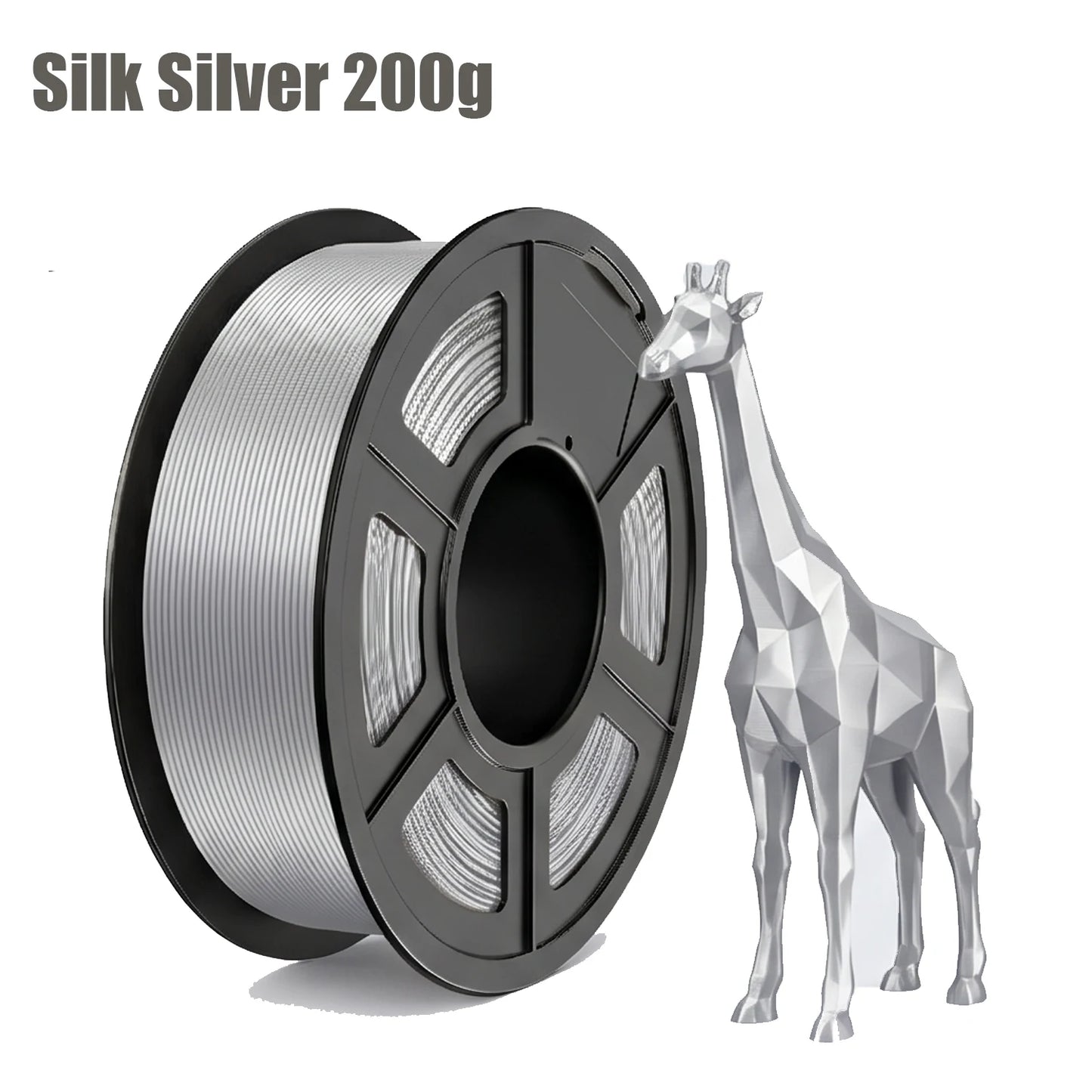 DINGSUN 3D Silk Gold PLA Filament 1.75mm – Glossy Shiny Spool
