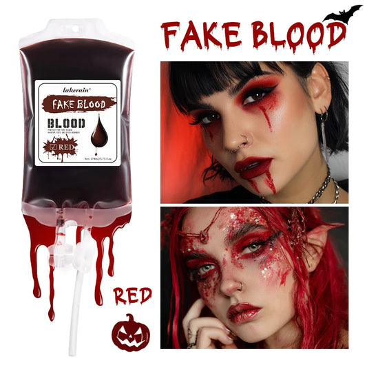 Realistic Washable Fake Blood Makeup | Halloween Body Paint 170ml Halloween Body Paint Oasis Select