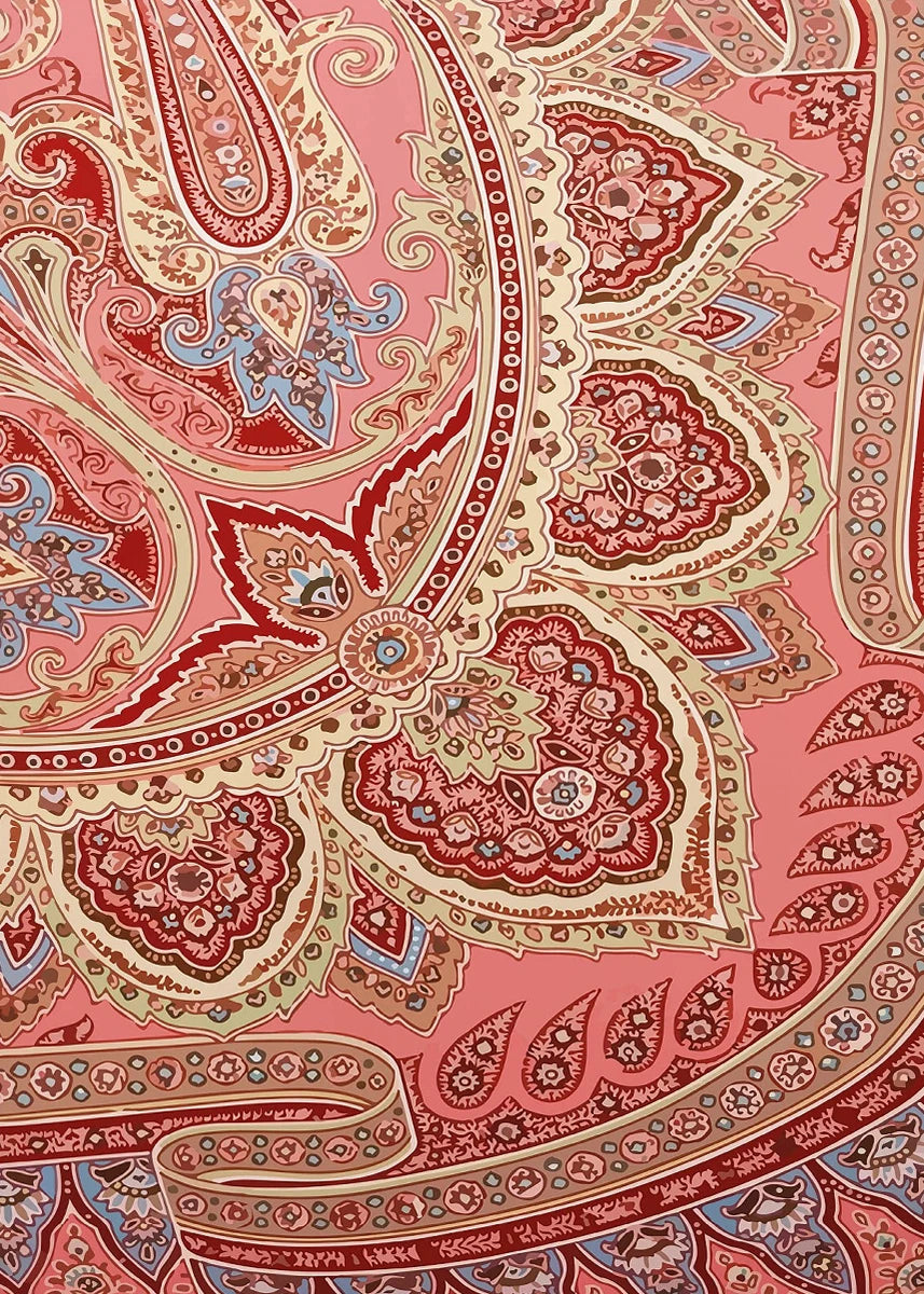 Retro Hindu Abstract Pattern Posters and Prints Religious Art Canvas Painting Wall Art Pictures Home Bar Room Decoration Peaceful Pleasures Health and Wellness