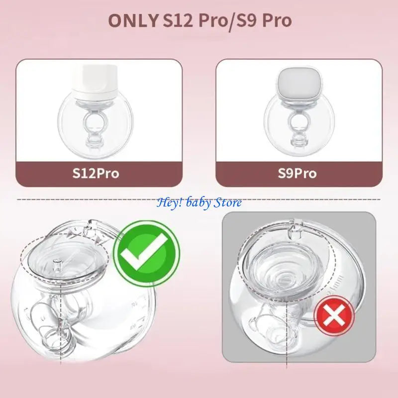 Breast Pump Parts Kit for S9P/S12P – Flange, Valve & Connector