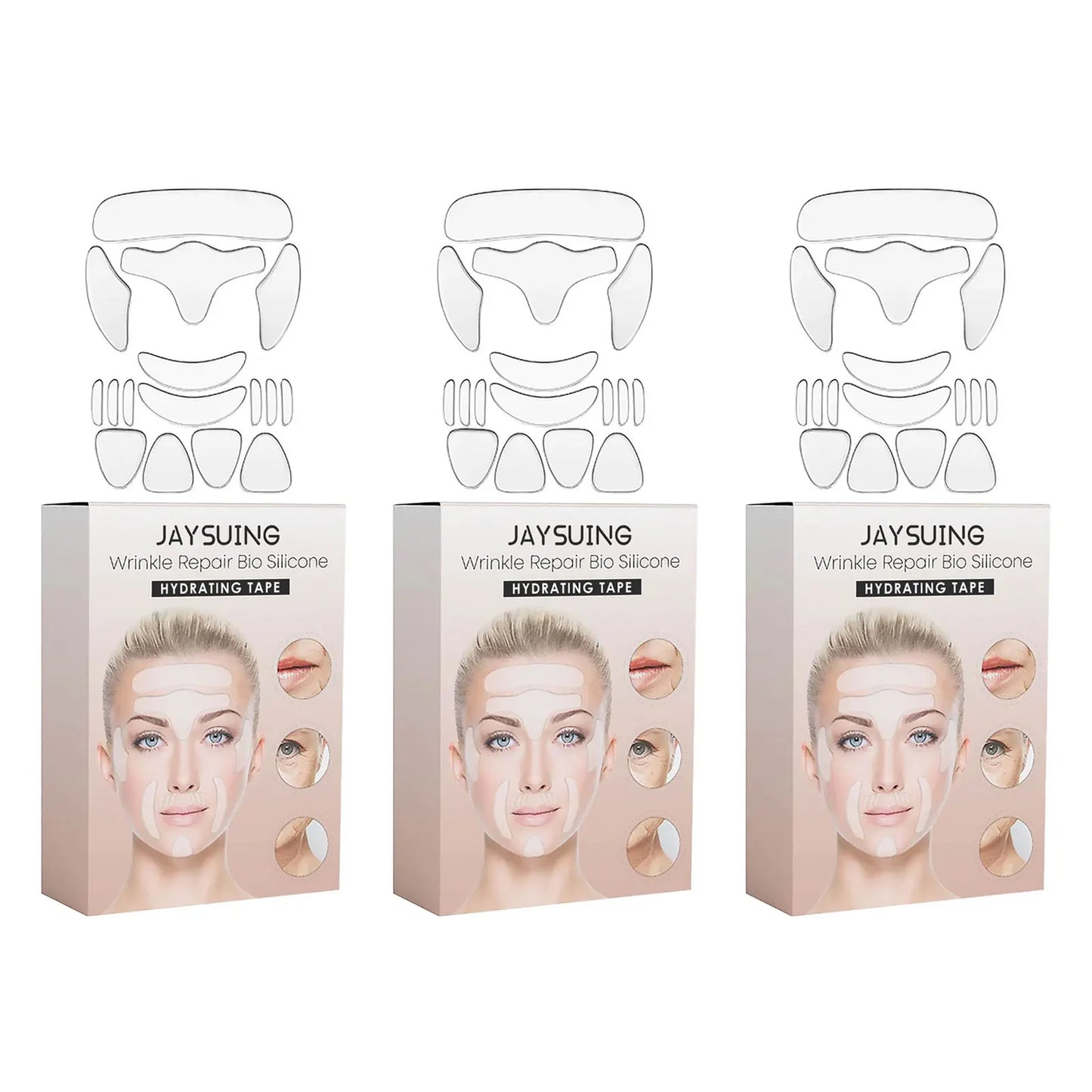 Silicone Anti-Wrinkle Firming Patches – Forehead & Crow's Feet