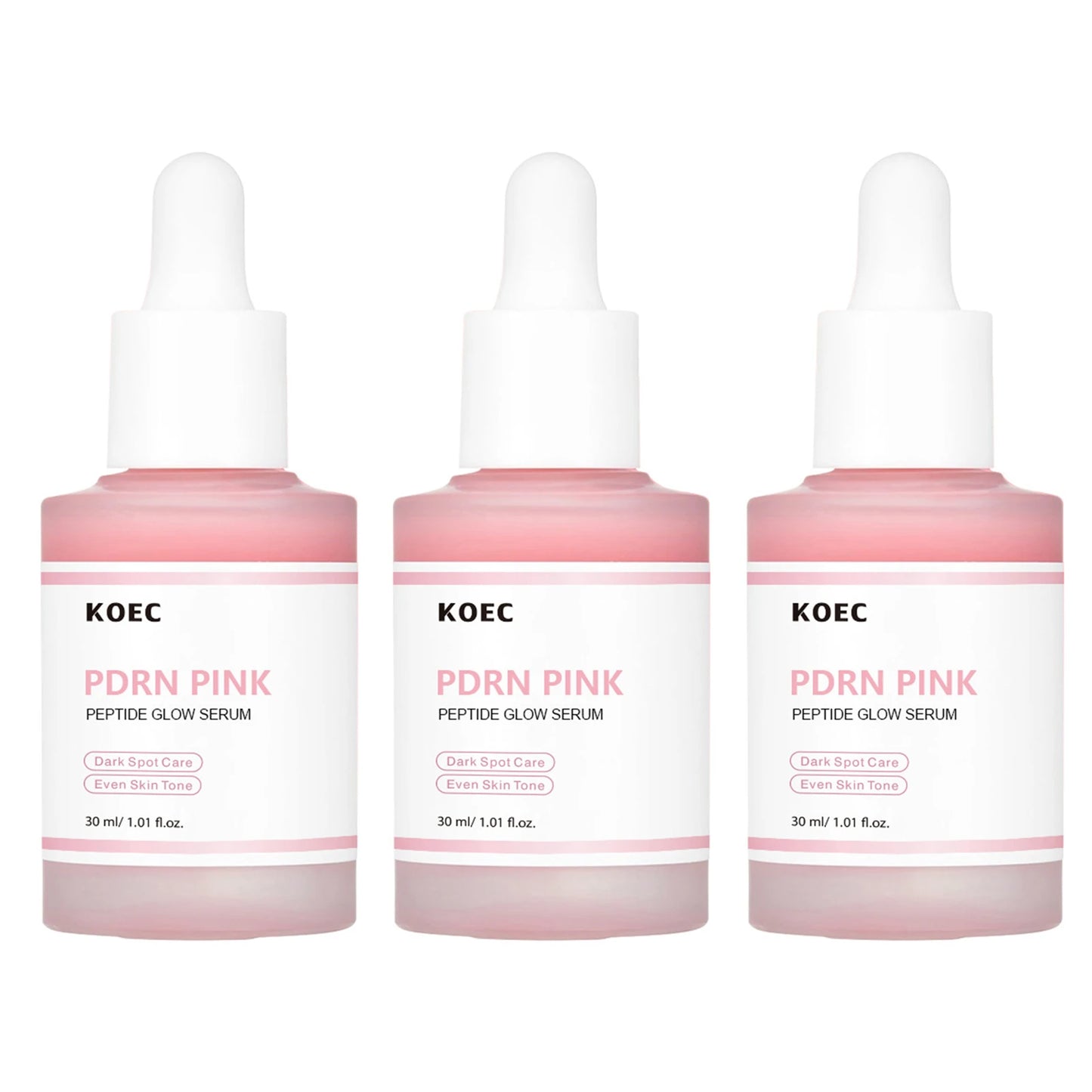 PDRN Pink Peptide Face Serum 30ml – Niacinamide Glow & Firm