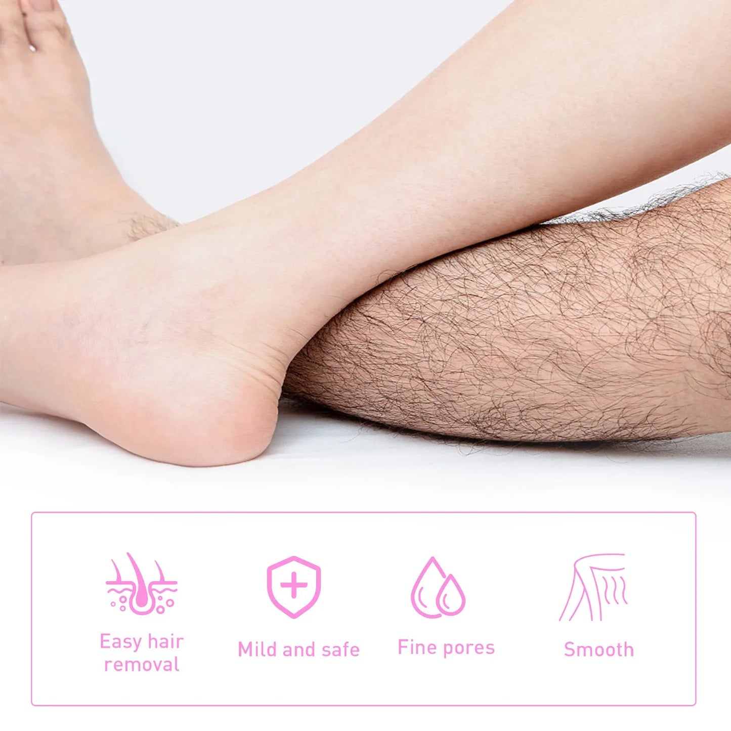 OceAura Painless Hair Removal Spray – Depilatory Mousse Cream