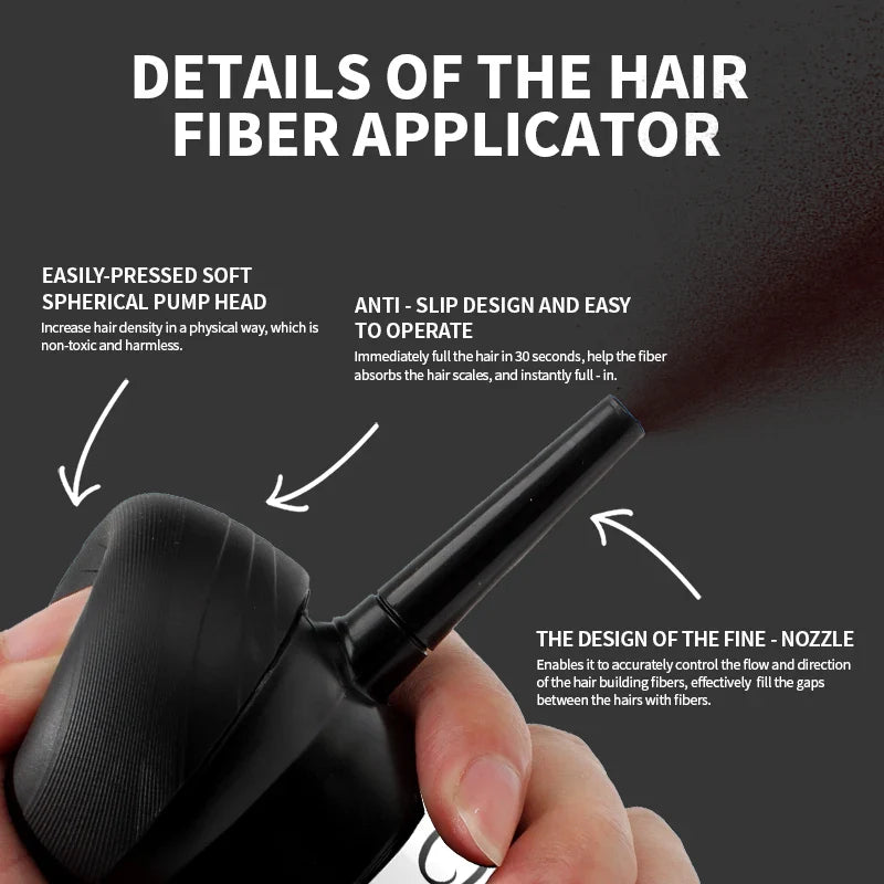 LEWEDO Hair Fiber Set 25g – Volumizing Fibers for Men