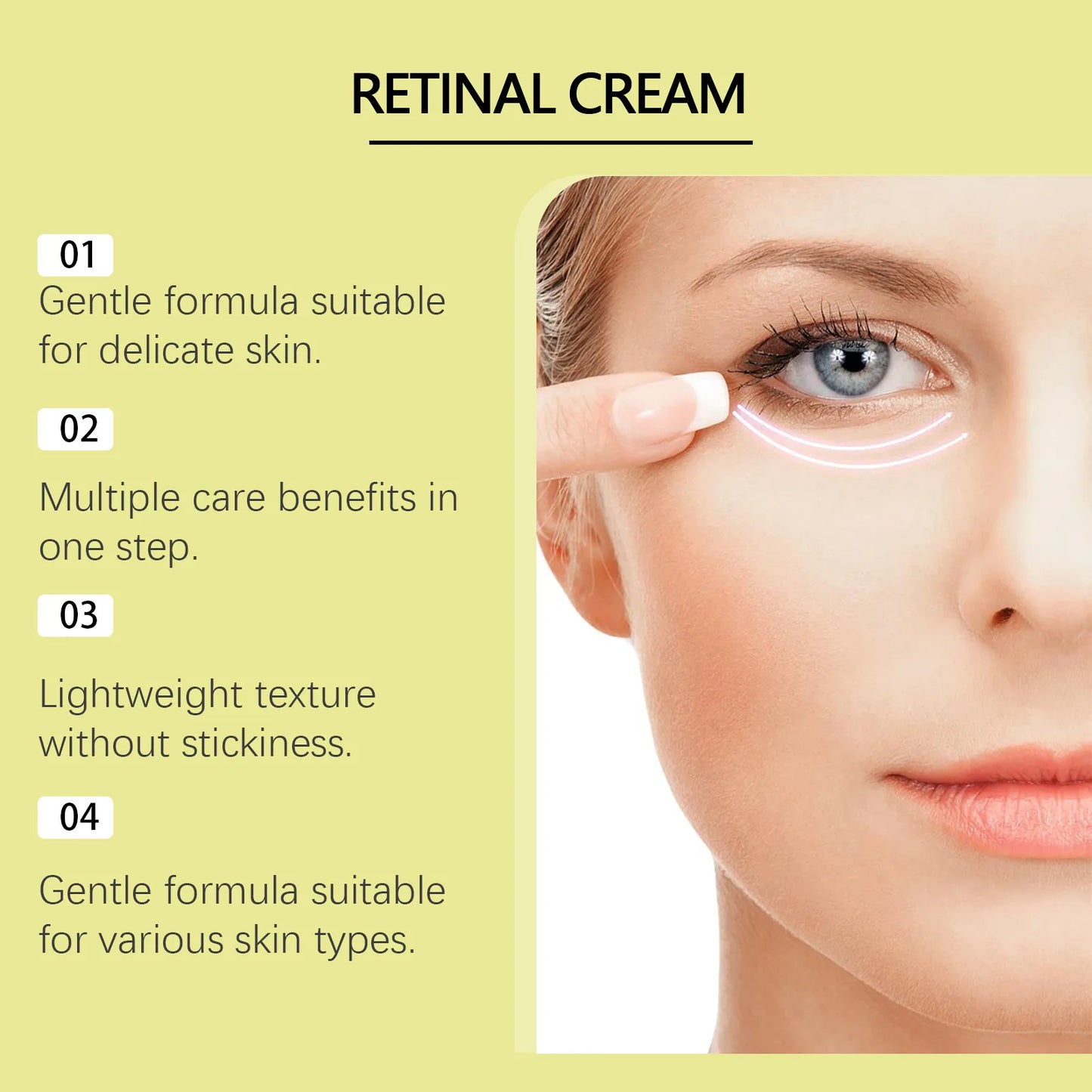 Retinol Firming & Brightening Cream – Anti-Wrinkle Moisturizer