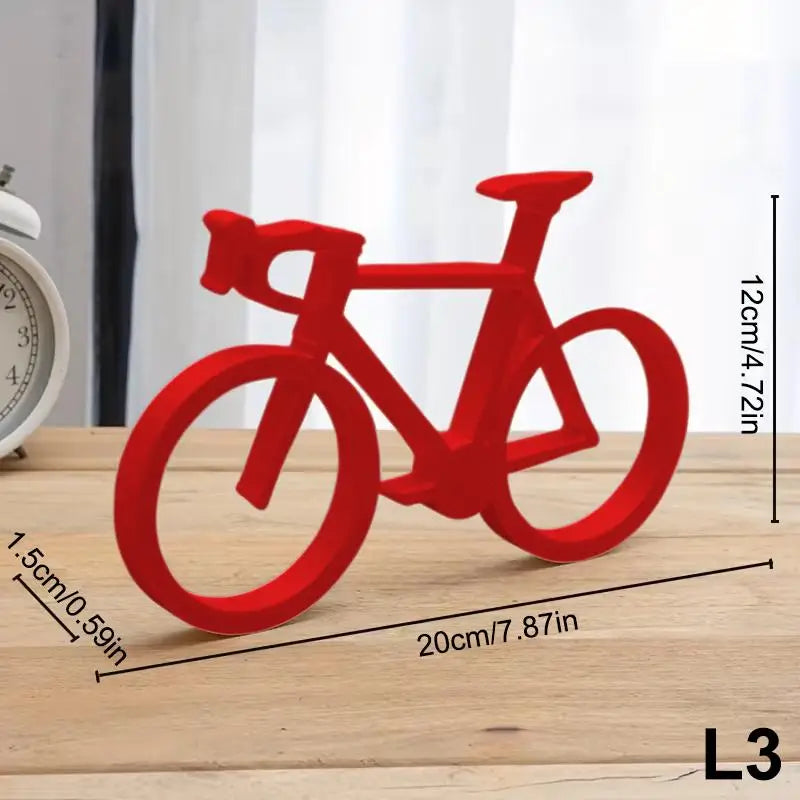 Miniature Bicycle Model 3D Desk Ornament | Home Office Decor