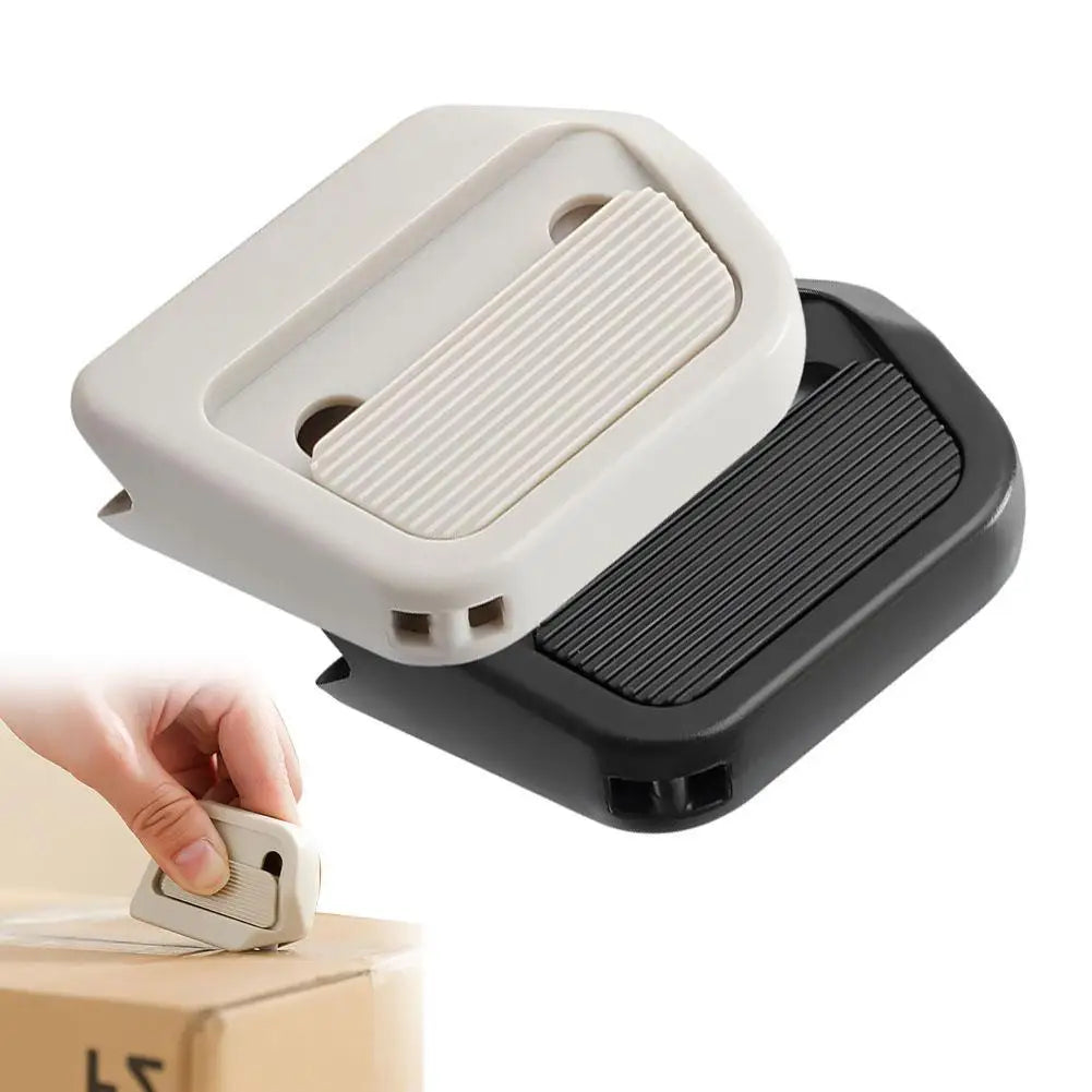 Retractable Magnet Parcel Cutter Seal Package Breaker Right Angle Groove Portable Safety Package Box Opener For Home Daily Use Peaceful Pleasures Health and Wellness