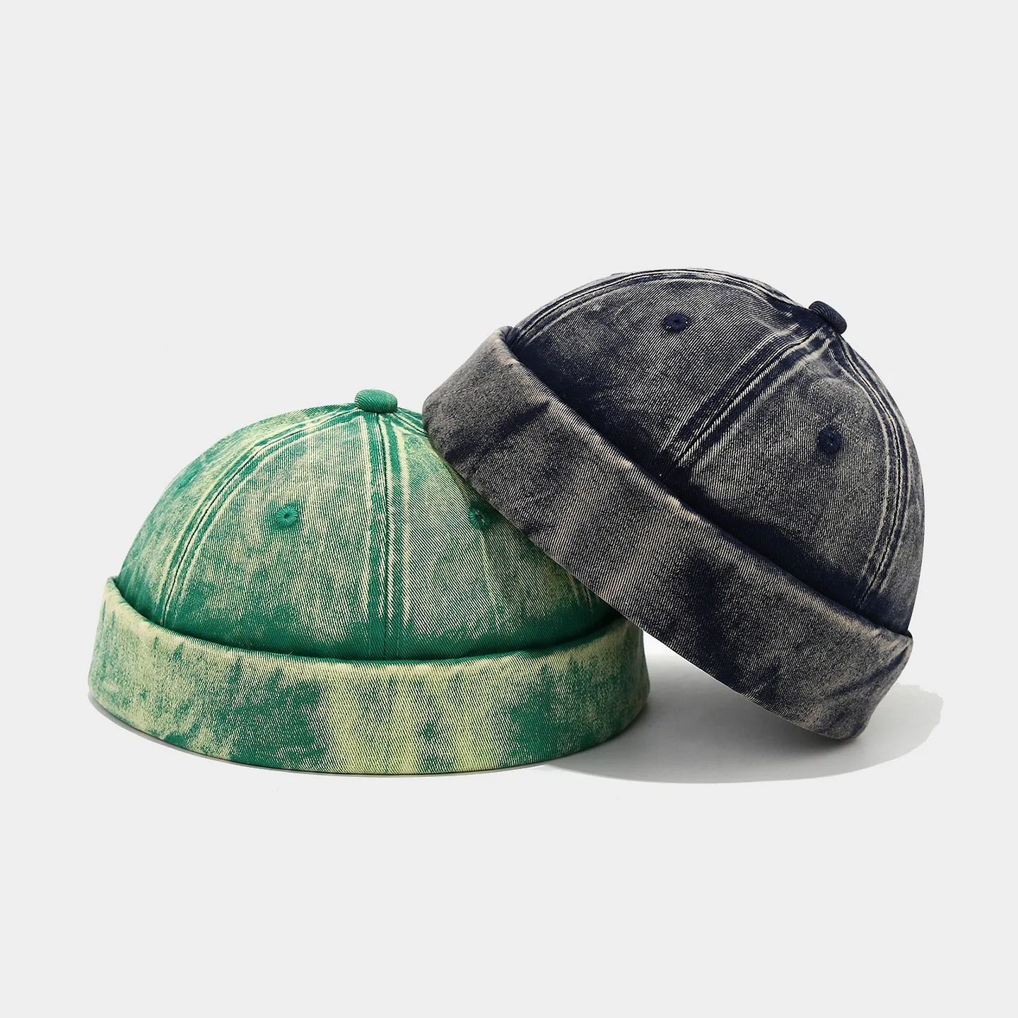 Vintage Dome Knit Beanie Hat – Unisex Adjustable Winter Cap