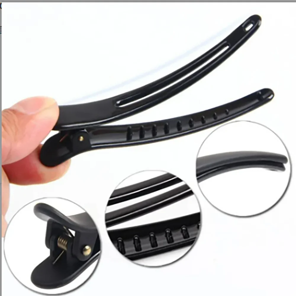 10-Pack 8CM Duck Beak & Fish Clip Hair Pins | Styling Set