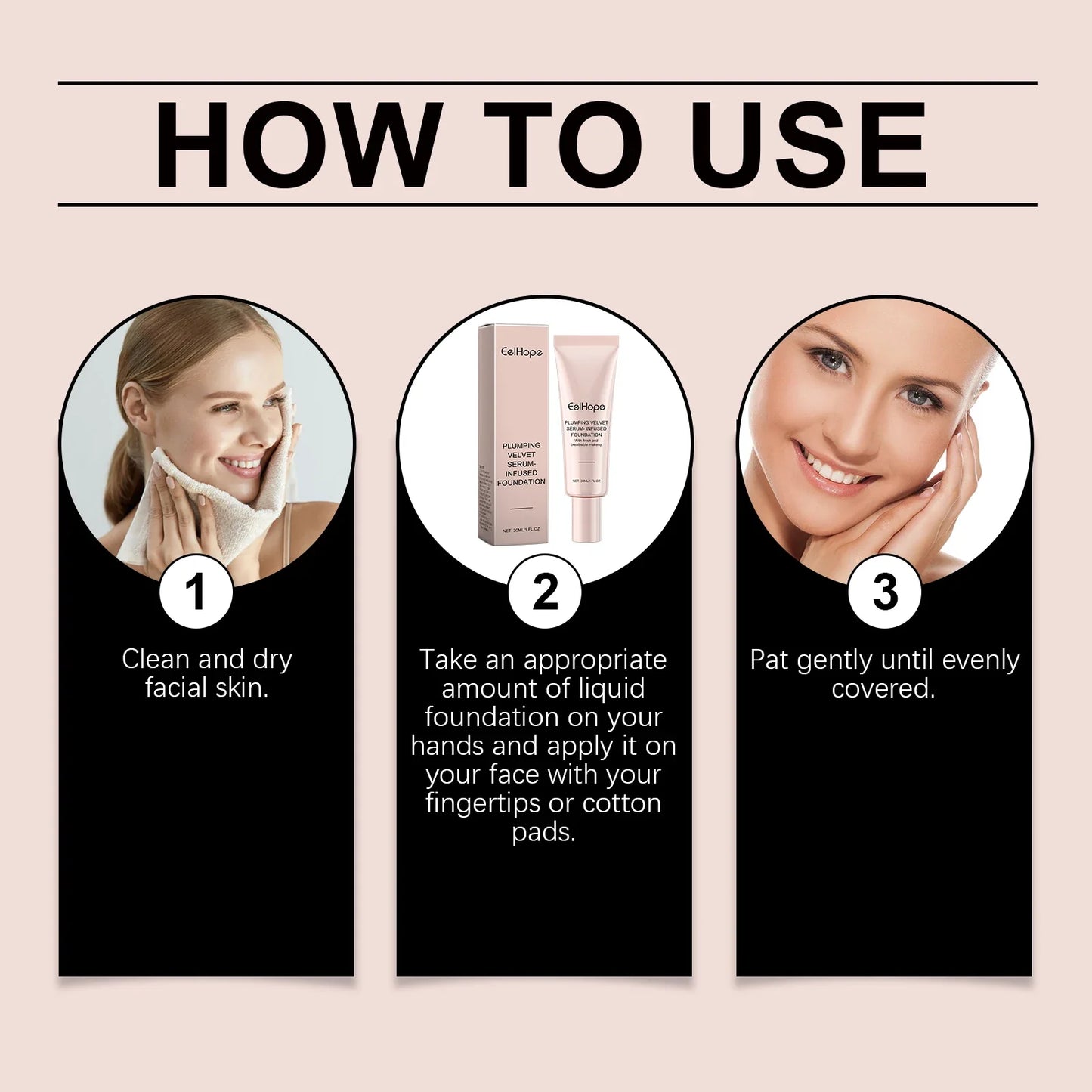 Eelhope 2-in-1 Velvet Serum Foundation – Matte Color Changing