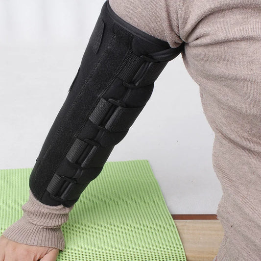 Elbow Support Splint Hinged Elbow Arm Forarm Braces Support Orthotics Band Pad Belt Adjustable Strap Peaceful Pleasures Health and Wellness S