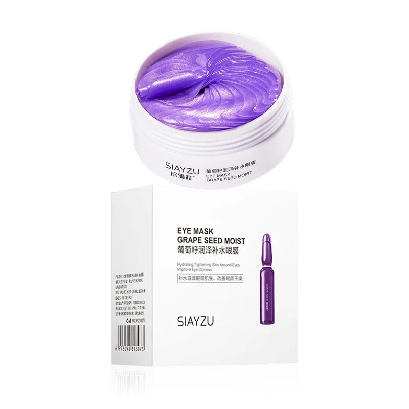 Grape Collagen Eye Masks 60pcs – Dark Circles & Anti-Aging
