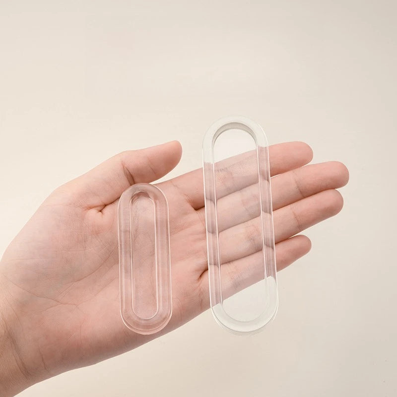 Self-Adhesive Transparent Pull Knob – No-Drill Cabinet Handle