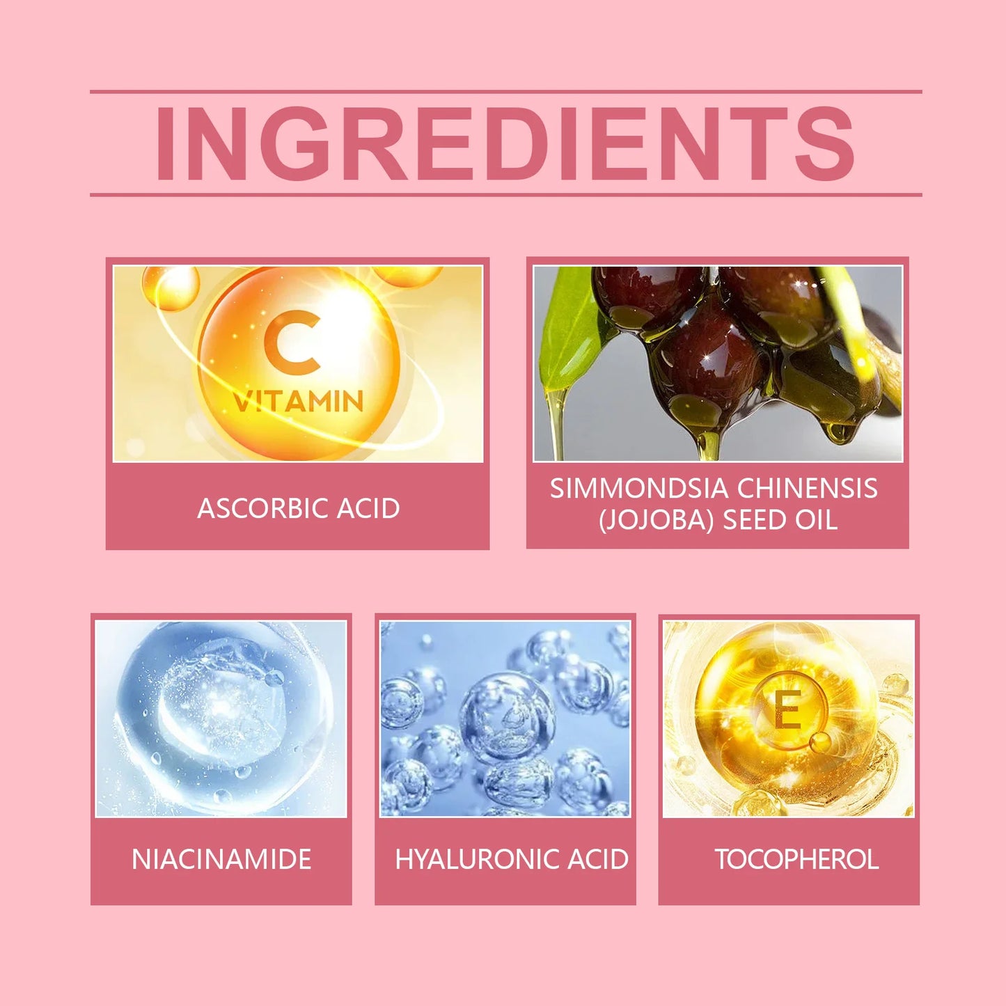 60-Pc Hyaluronic Acid & Niacinamide Brightening Serum Capsules