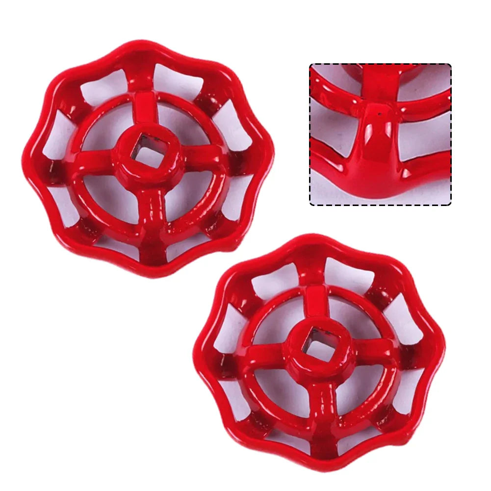 Cast Iron Valve Hand Wheel 2-Pack – Gate & Globe Shutoff Fit