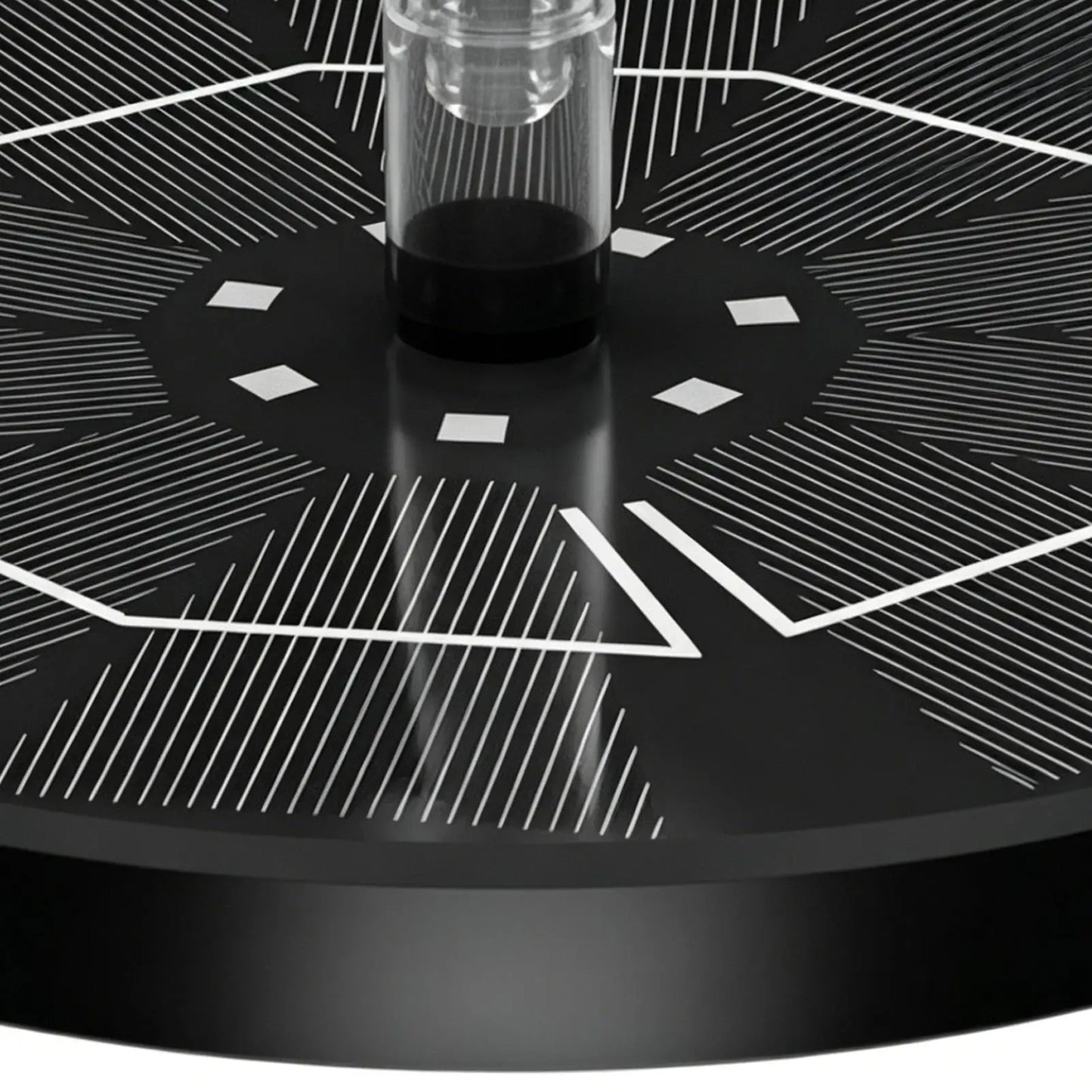 Solar Bird Bath Fountain with Light | Garden & Patio Decor