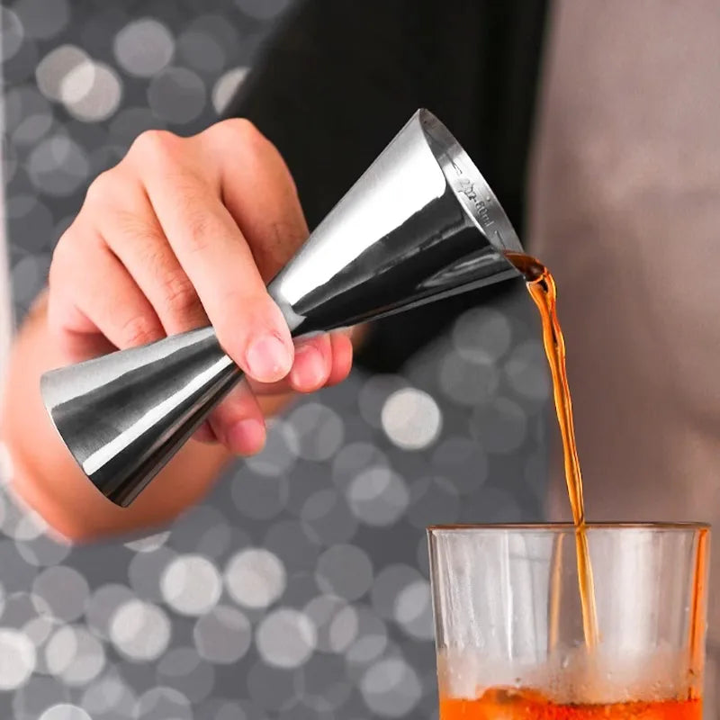 Dual Head Ounce Cup Japanese Style Measuring Cup with Graduation 30ml/45ml 30/60ml Bartender Kit Bar Coffee Baking Tools Peaceful Pleasures Health and Wellness