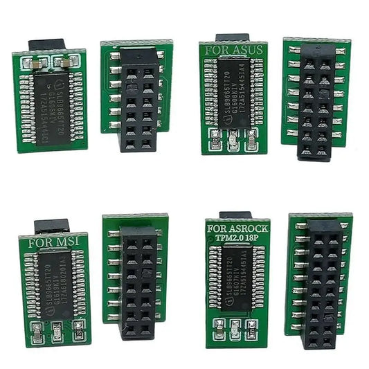 TPM 2.0 Module 12/14/18/20 Pin LPC – ASUS MSI Gigabyte ASRock Motherboard Security Module Oasis Select