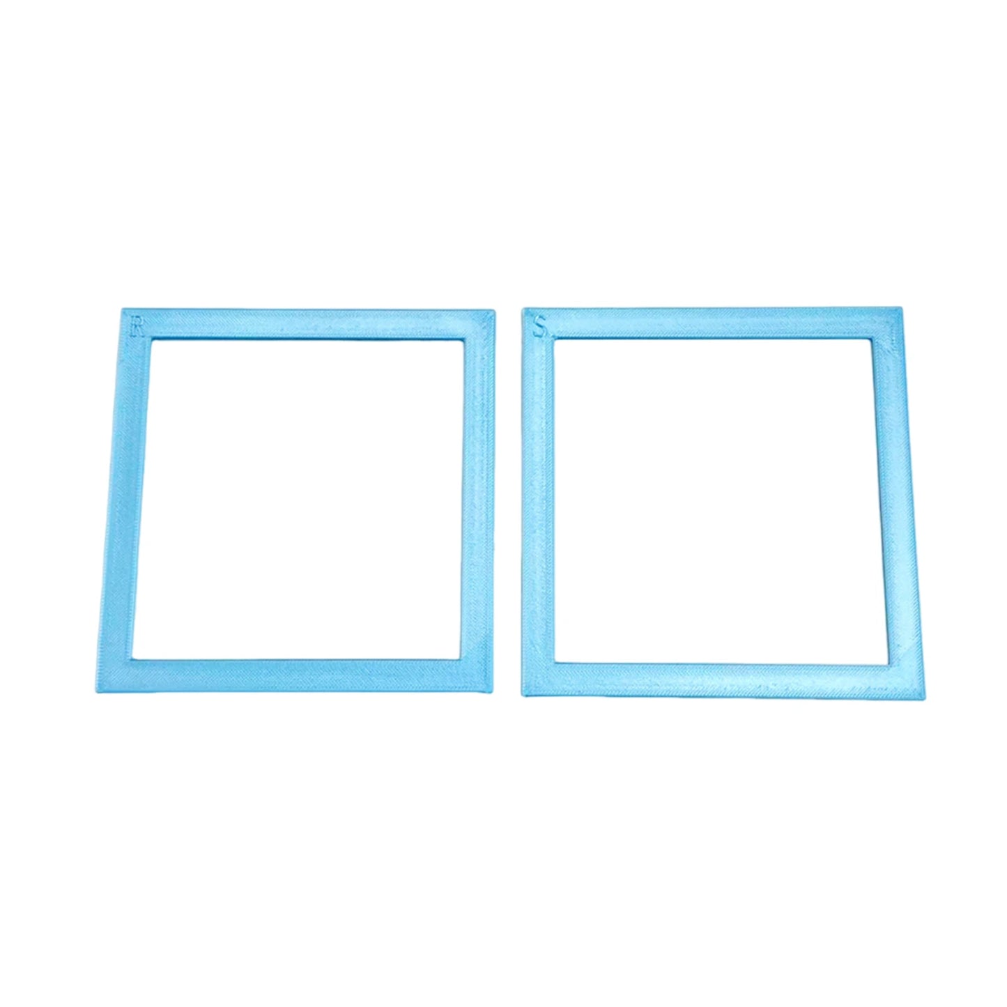 2Pcs Diamond Painting Positioning Frame Lightweight Diamond Painting Frame for Boys Girls Adults Students Home Office Leisure Peaceful Pleasures Health and Wellness Sky Blue small